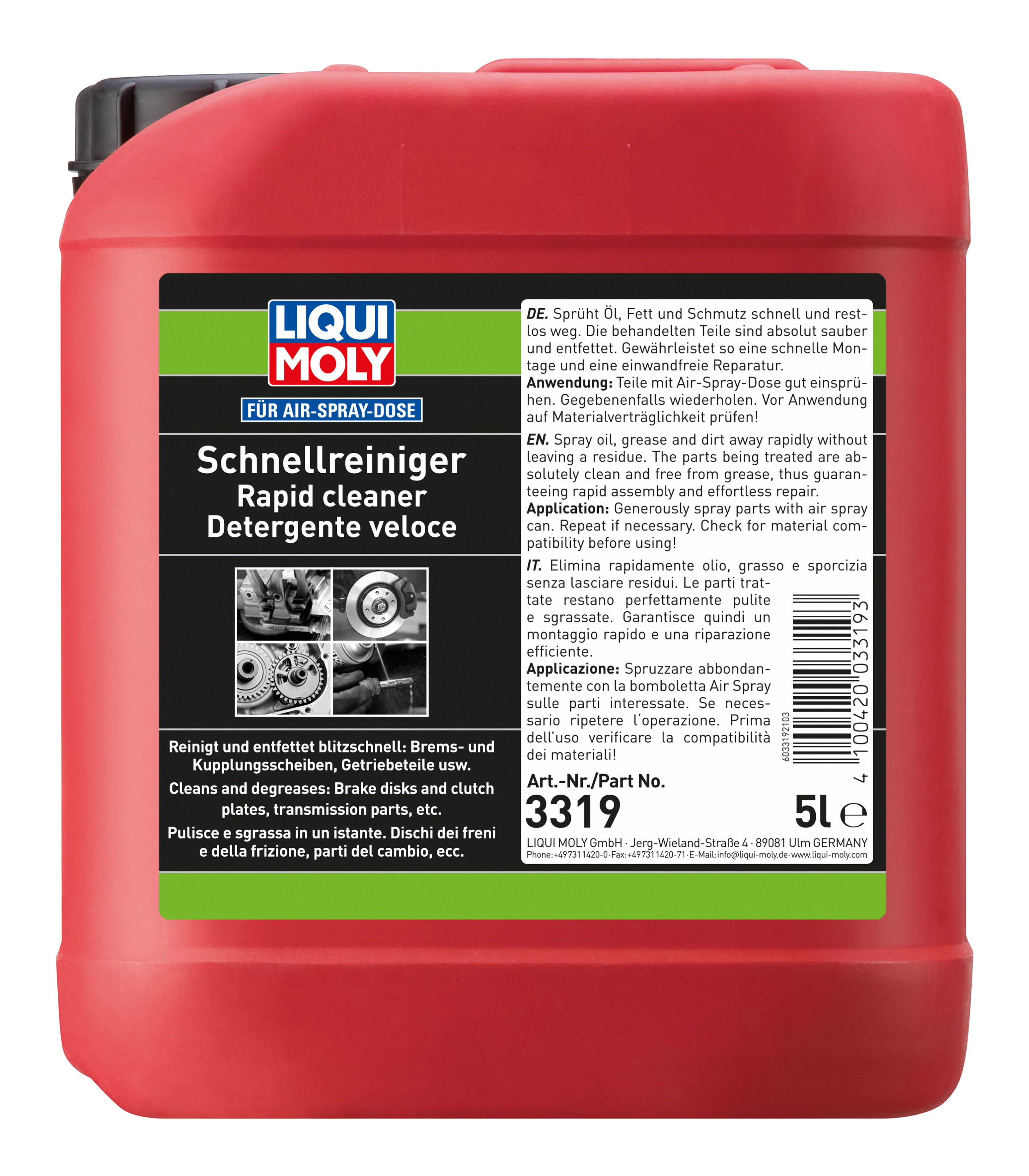 LIQUI MOLY Schnellreiniger, 5 l (3319)