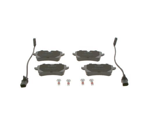 BOSCH Bremsbelagsatz, Scheibenbremse (0 986 494 446)