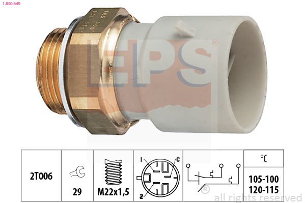 EPS Temperaturschalter, Kühlerlüfter (1.850.649)