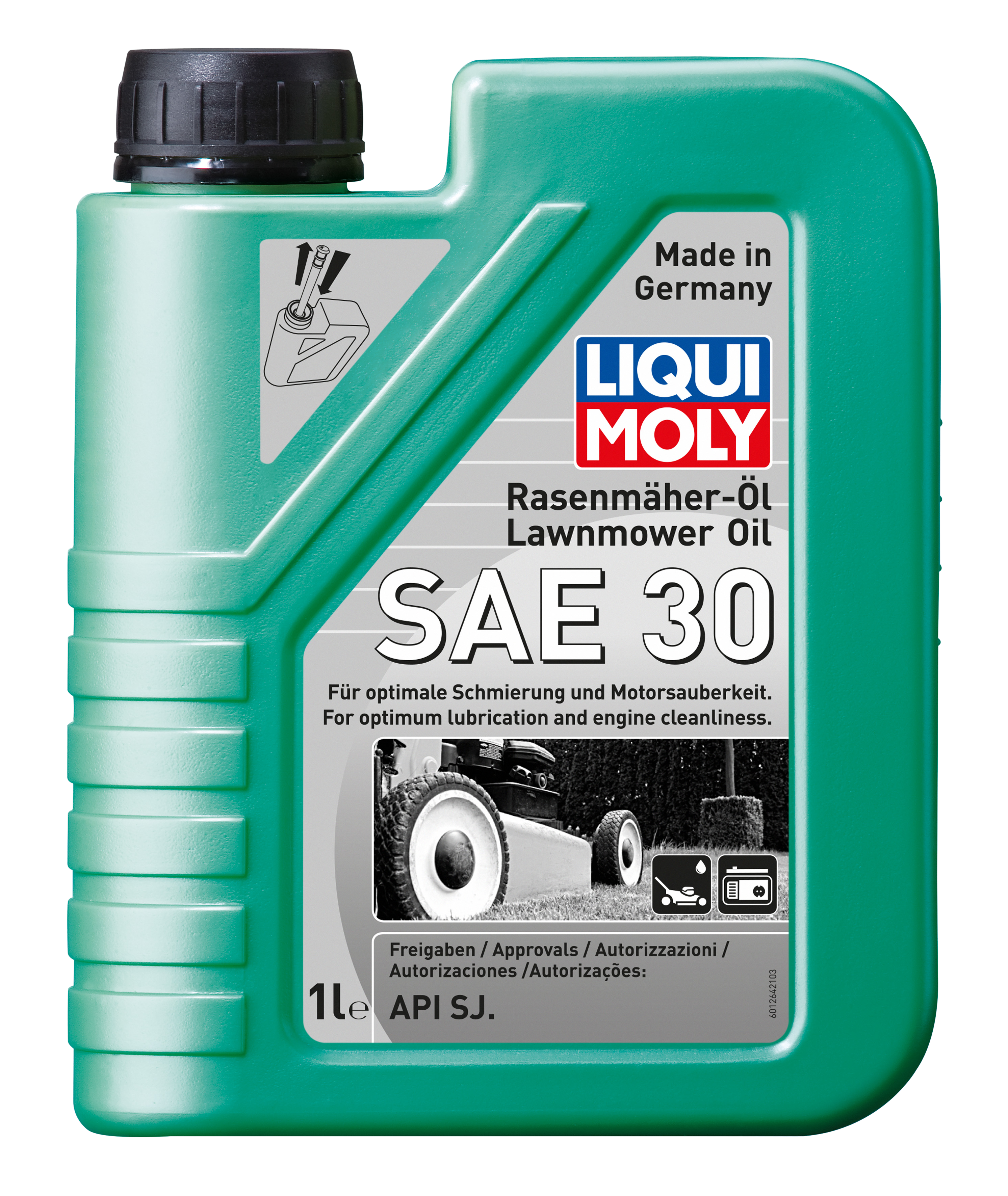 LIQUI MOLY Rasenmäher-Öl SAE 30, 1 l (1264)