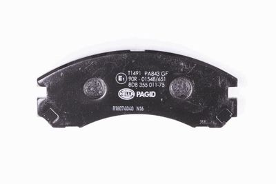 HELLA Bremsbelagsatz, Scheibenbremse (8DB 355 011-751)