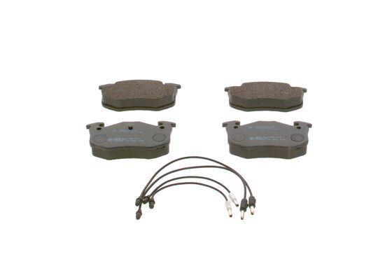 BOSCH Bremsbelagsatz, Scheibenbremse (0 986 466 350)
