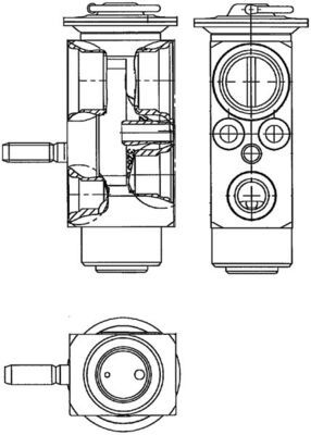 MAHLE Expansionsventil, Klimaanlage (AVE 114 000P)