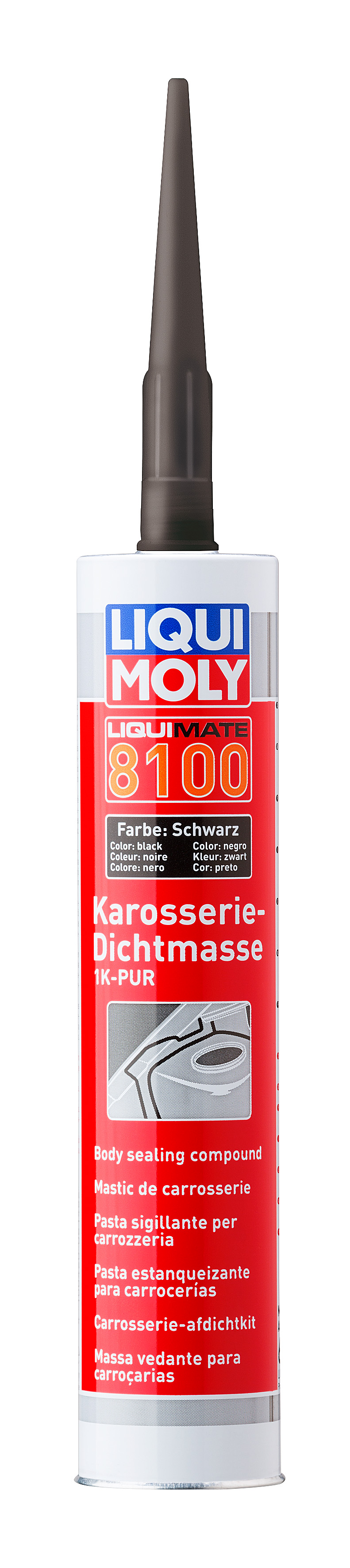 LIQUI MOLY Liquimate 8100 1K-PUR schwarz, 300 ml (6146) LIQUI MOLY Liquimate 8100 1K-PUR schwarz, 300 ml (6146)
