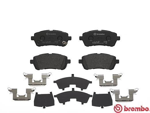 BREMBO Bremsbelagsatz, Scheibenbremse (P 16 013)