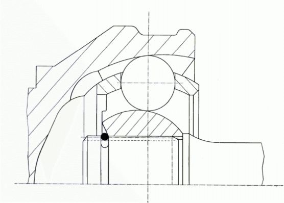 SPIDAN Gelenksatz, Antriebswelle (20260)