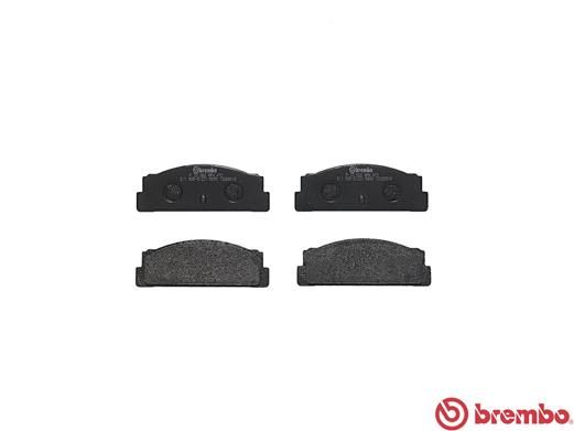 BREMBO Bremsbelagsatz, Scheibenbremse (P 23 002)