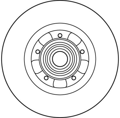 TRW Bremsscheibe (DF6043BS) TRW Bremsscheibe (DF6043BS)