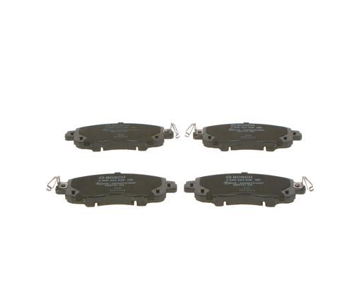 BOSCH Bremsbelagsatz, Scheibenbremse (0 986 424 638) BOSCH Bremsbelagsatz, Scheibenbremse (0 986 424 638)