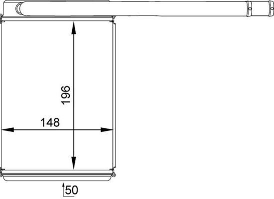 MAHLE Wärmetauscher, Innenraumheizung (AH 165 000P) Thumbnail