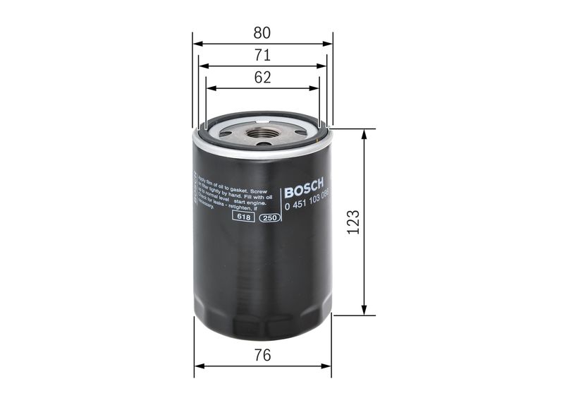 BOSCH Ölfilter (0 451 103 086) BOSCH Ölfilter (0 451 103 086)