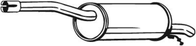 BOSAL Endschalldämpfer (200-005)