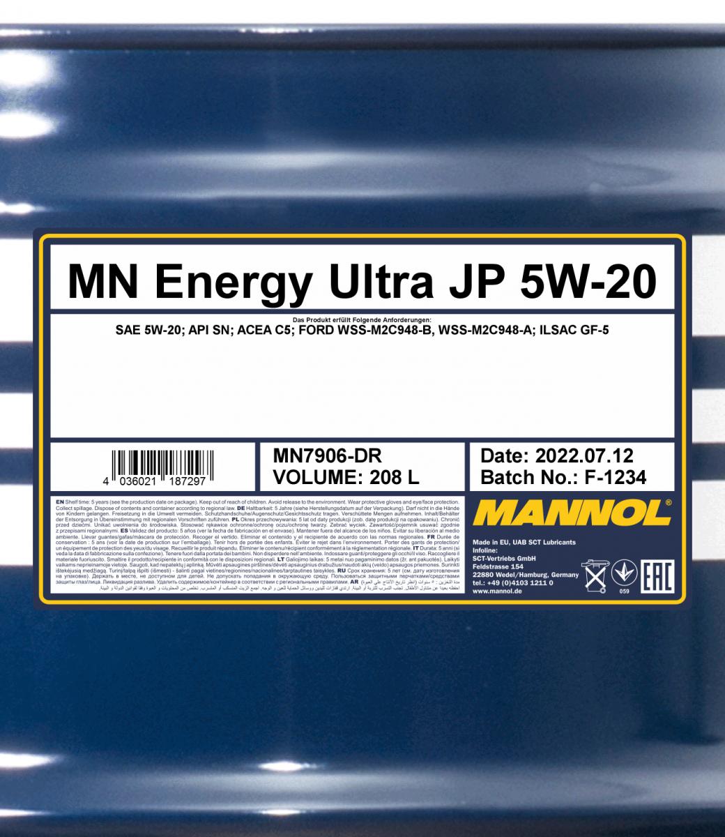 MN Energy Ultra JP 5W-20