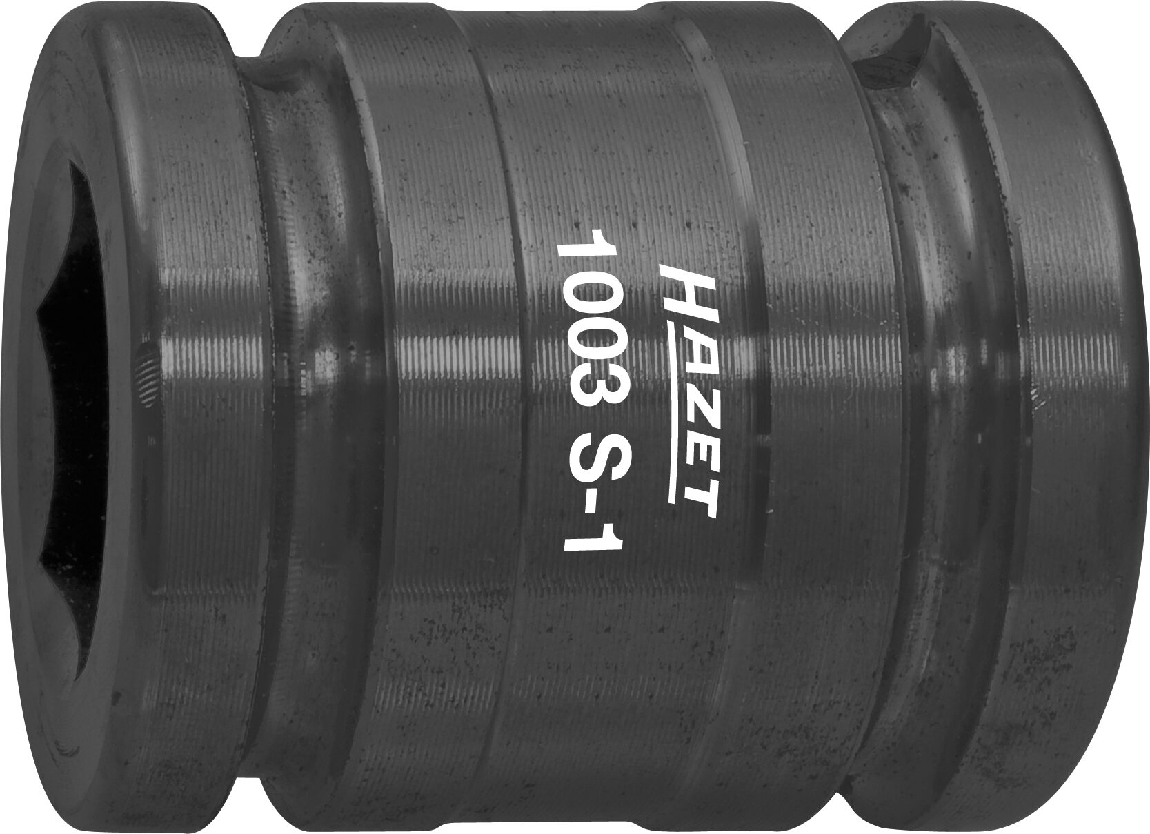 HAZET Schlag- ∙ Maschinenschrauber Adapter 1003S-1 ∙ Vierkant20 mm (3/4 Zoll) ∙ Innen-Sechskant Profil