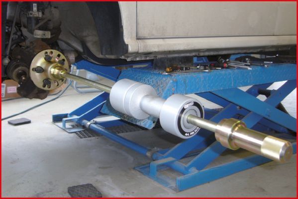KS TOOLS Montagewerkzeugsatz, Radnabe/Radlager (700.1420)