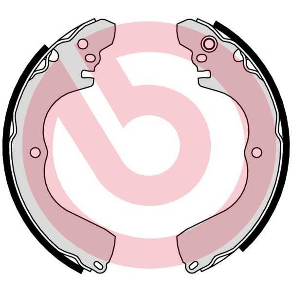 BREMBO Bremsbackensatz (S 54 525)