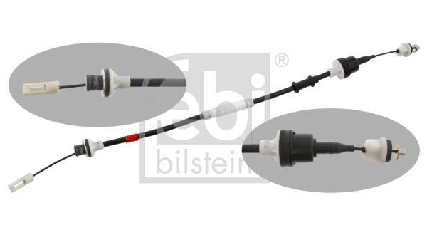 FEBI BILSTEIN Seilzug, Kupplungsbetätigung (29246)