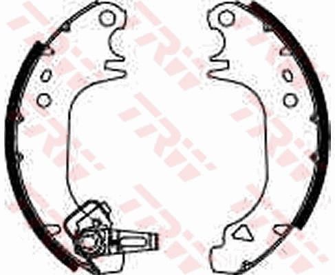 TRW Bremsbackensatz (GS8322)