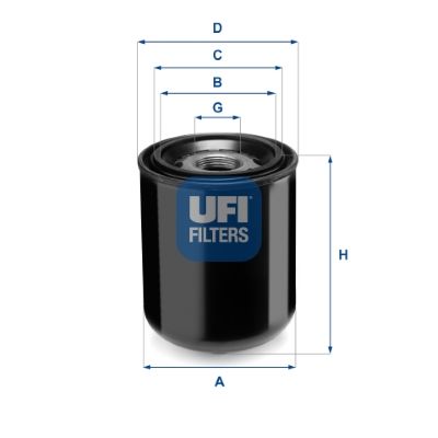 UFI Lufttrocknerpatrone, Druckluftanlage (27.344.00)