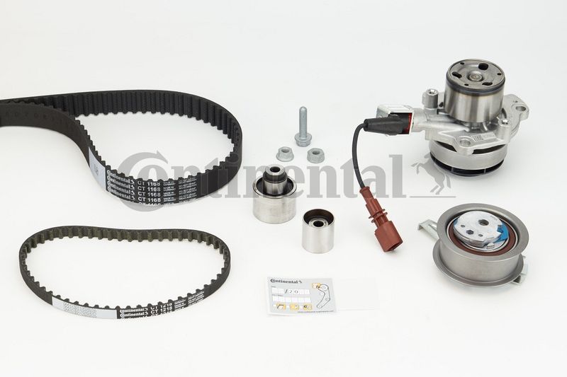 CONTINENTAL CTAM Wasserpumpe + Zahnriemensatz (CT1168WP8PRO)