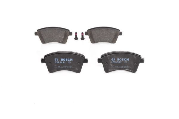 BOSCH Bremsbelagsatz, Scheibenbremse (0 986 494 612)
