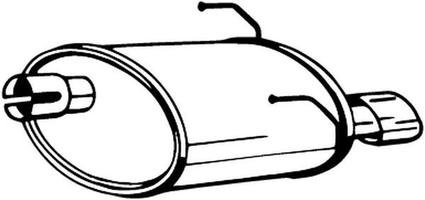 BOSAL Endschalldämpfer (148-219)