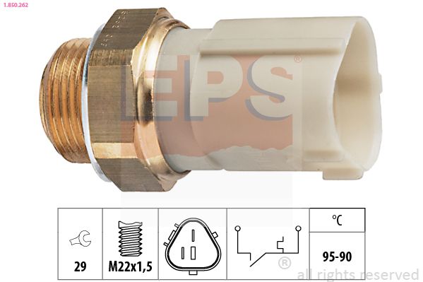 EPS Temperaturschalter, Kühlerlüfter (1.850.262) Thumbnail