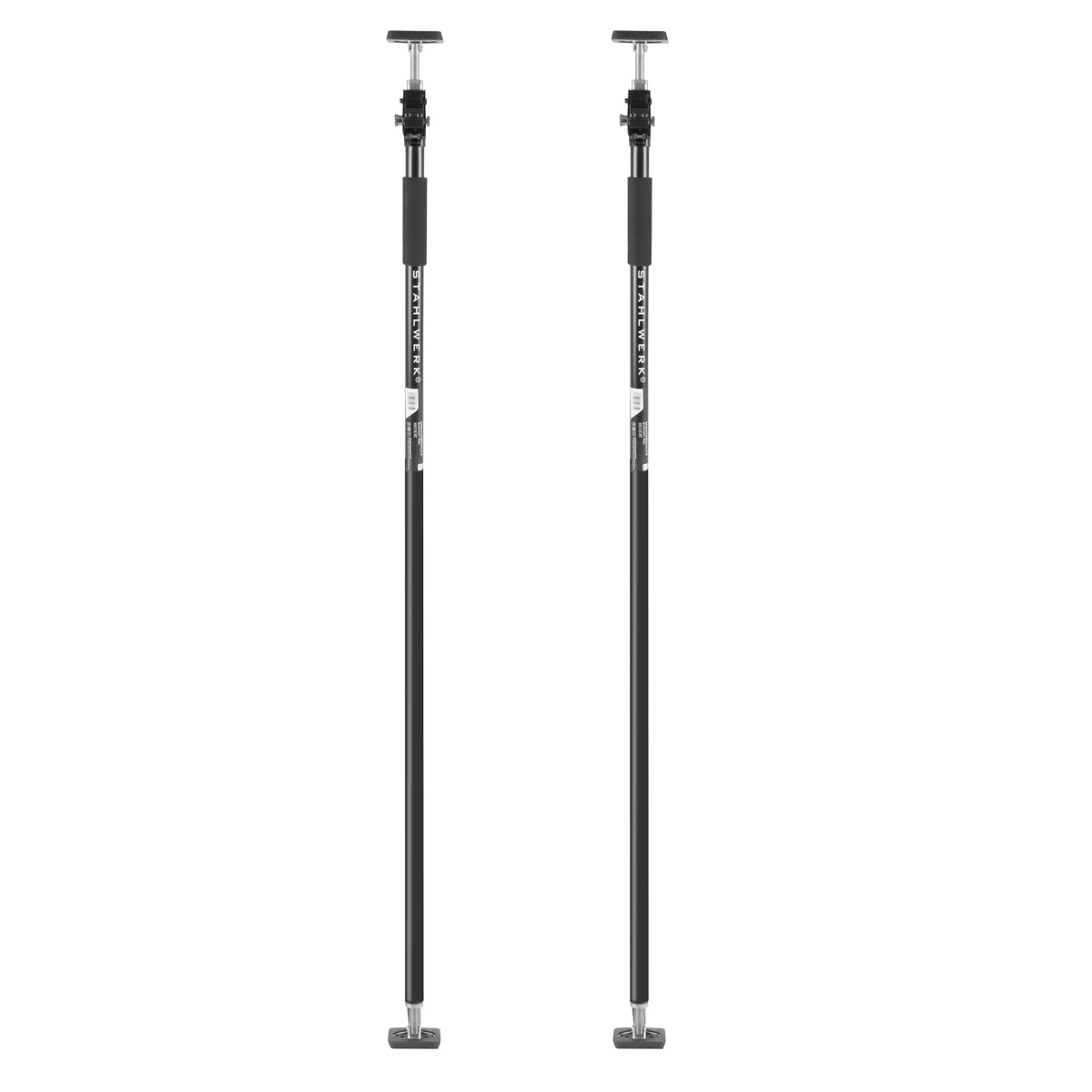 STAHLWERK Montagestütze | Baustütze MH-290 ST 4er Set 160-290cm, 40kg Tragkraft