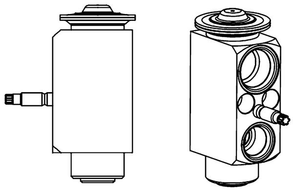 MAHLE Expansionsventil, Klimaanlage (AVE 74 000P)