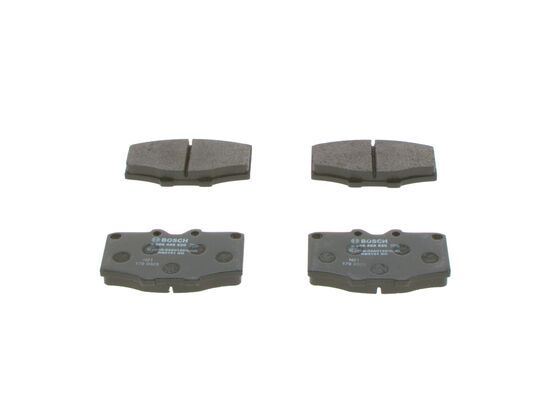 BOSCH Bremsbelagsatz, Scheibenbremse (0 986 468 520)