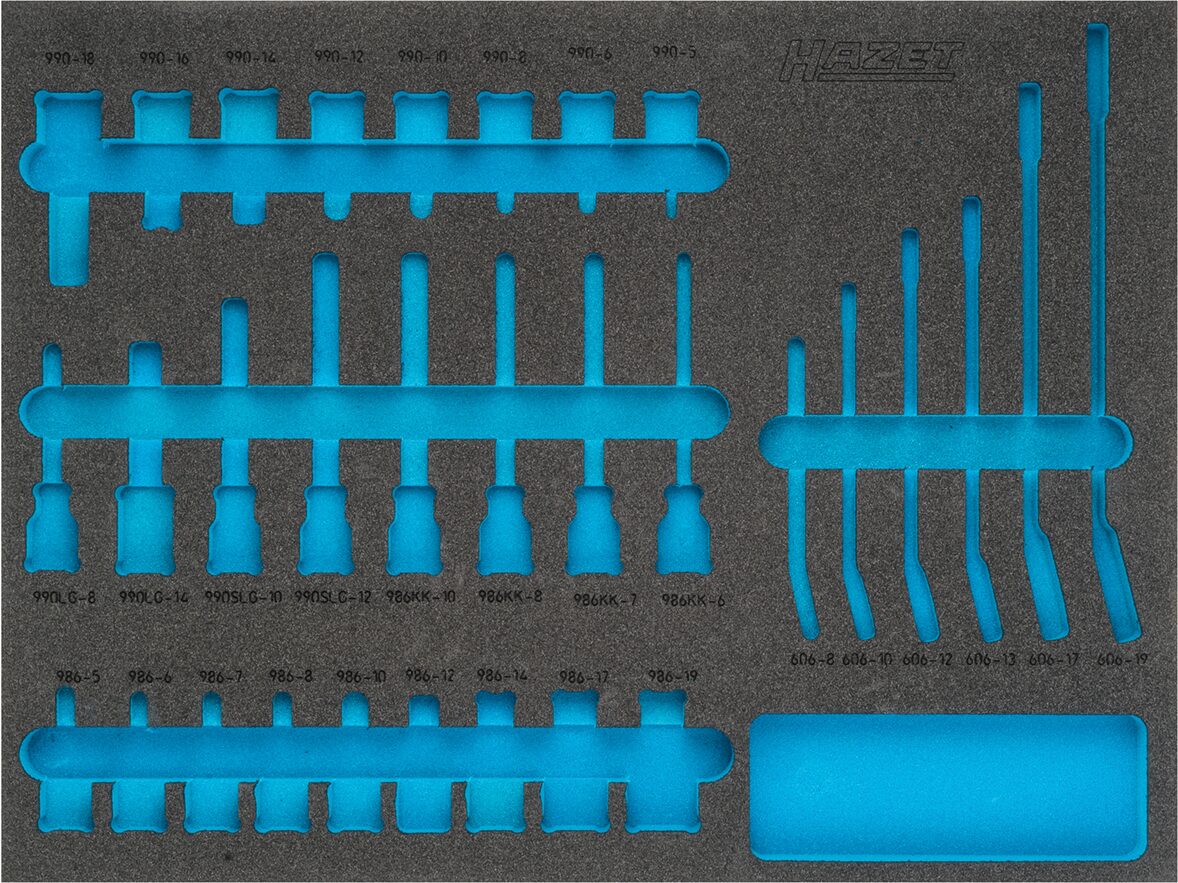 HAZET 2-Komponenten Weichschaum-Einlage 163-367L