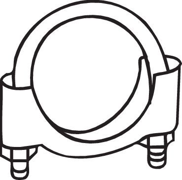 BOSAL Klemmstück, Abgasanlage (250-245)