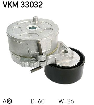 SKF Spannrolle, Keilrippenriemen (VKM 33032)