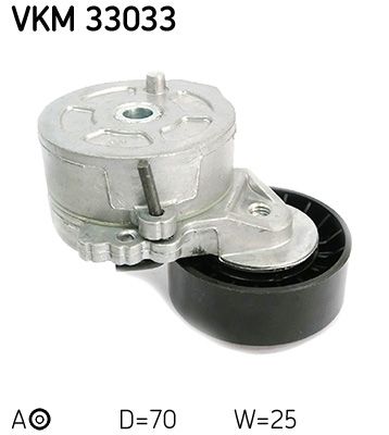 SKF Spannrolle, Keilrippenriemen (VKM 33033)