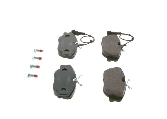 BOSCH Bremsbelagsatz, Scheibenbremse (0 986 460 942)