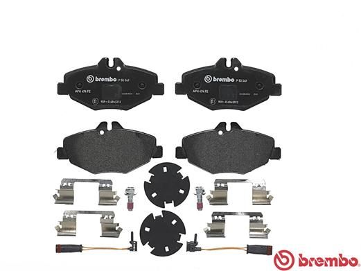 BREMBO Bremsbelagsatz, Scheibenbremse (P 50 049)