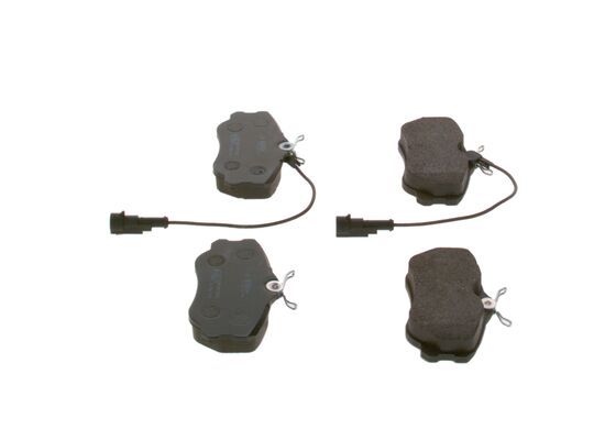 BOSCH Bremsbelagsatz, Scheibenbremse (0 986 460 973)