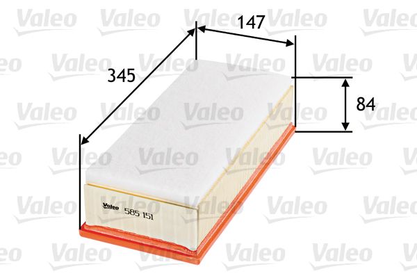 VALEO Luftfilter (585151)