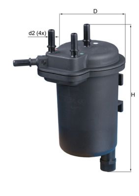 KNECHT Kraftstofffilter (KL 430)