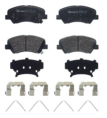 BREMBO Bremsbelagsatz, Scheibenbremse (P 30 122)
