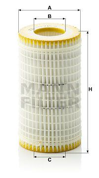 MANN-FILTER Ölfilter (HU 718/5 x) Thumbnail