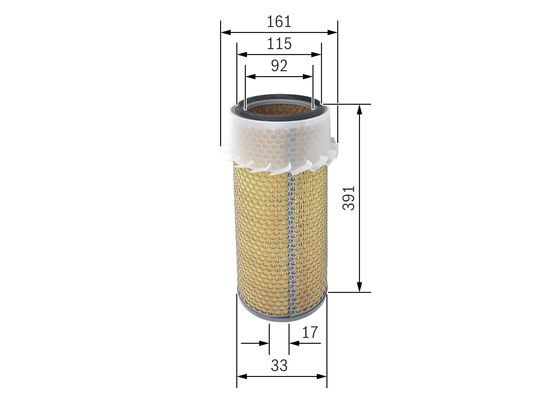 BOSCH Luftfilter (1 457 433 201)