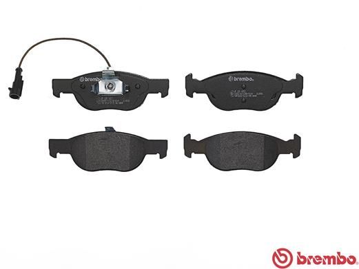BREMBO Bremsbelagsatz, Scheibenbremse (P 23 057)