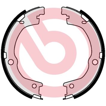 BREMBO Bremsbackensatz, Feststellbremse (S 30 533)