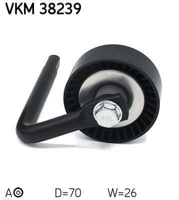 SKF Spannrolle, Keilrippenriemen (VKM 38239)