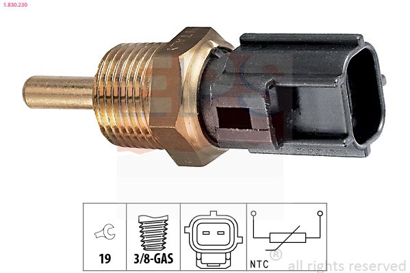 EPS Sensor, Kühlmitteltemperatur (1.830.230) Thumbnail