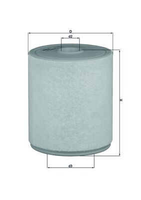 KNECHT Luftfilter (LX 2049/4)