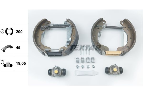 TEXTAR Bremsbackensatz (84044900) TEXTAR Bremsbackensatz (84044900)