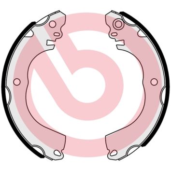 BREMBO Bremsbackensatz (S 61 543)