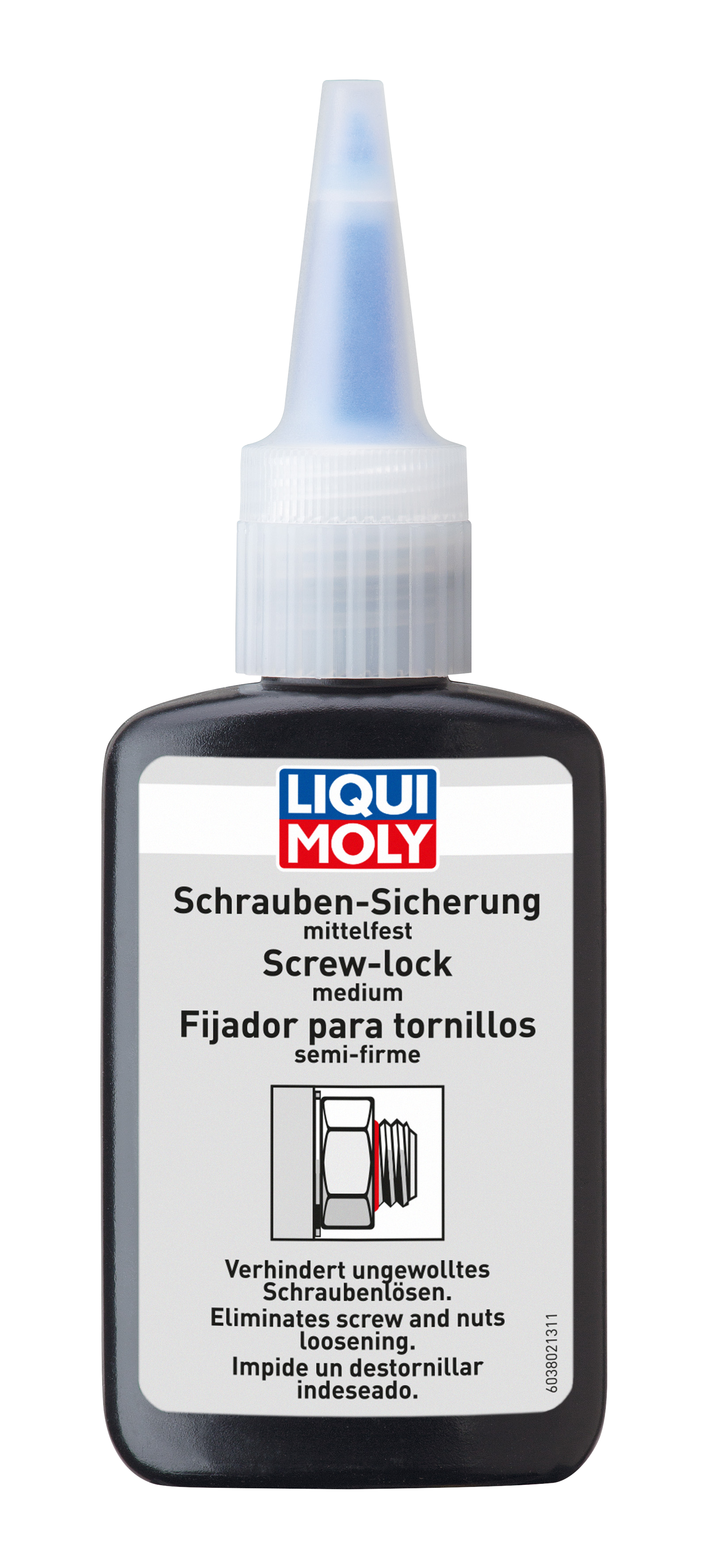 LIQUI MOLY Schraubensicherung mittelfest, 50 g (3802)